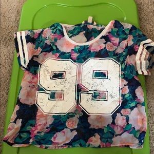 Multicolored jersey shirt